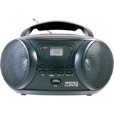 Som Portátil Britânia Bs83 Rádio Fm Entradas Aux Usb 3,4w
