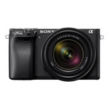  Sony Kit Alpha 6400 + Lente Sel18135 Ilce-6400m Mirrorless Cor Preto