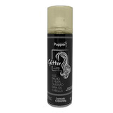  Spray Glitter Removível Para Cabelo Pepper Prata