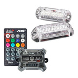 Strobo Ajk Rítmico Rgb Lançamento 2019 3 Geração 2 Faróis