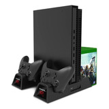  Suporte Vertical Base Xbox One S X Dock Cooler 