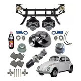  Suspensão P/ Fusca Freio Disco Com Kit Adaptação C/catraca