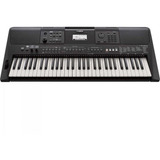 Teclado Arranjador Psr-e463 + Fonte Bivolt Preto Yamaha + Nf