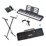 Teclado Casio Lk S250 Bk +suporte + Bag+ Pedal Sustain
