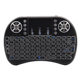  Teclado Led Luz Sem Fio Wireless Touch Pad Universal Pc