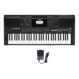 Teclado Musical Arranjador Yamaha Psr-e463 61 Teclas Preto