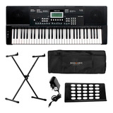 Teclado Roland Revas Kb330 Kb-330 61 Teclas Sensitivas + Kit