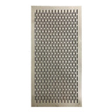  Tela Caixa Acústica - 49x40cm - Furo 4x14mm Oblongo - 4pçs 