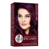  Tinta Tonalizante Haskell Sem Amônia Exclusivtom Maravilhosa Tom 826 - Louro Claro Violeta Vermelho (marsala)
