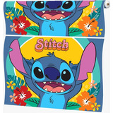  Tnt Painel Estampado Stitch Ohana 1,00m X 1,40m.