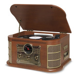 Toca Discos Raveo Spazio C/ Lp, K7, Bt, Cd, Fm, Usb/sd (rec)