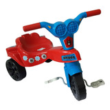  Triciclo Velotrol Infantil Carrinho Caminhao Motoca   Cor Vermelho Spider