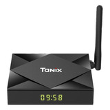 Tv Box Tanix Tx6s Padrão 4k 32gb Preto Com 4gb De Memória Ram