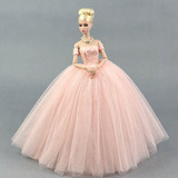 Vestido Boneca Barbie Luxo Festa