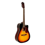  Violão Elétrico Tagima Memphis Md-18 Sunburst Sb