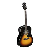 Violão Eletroacústico Giannini Performance Gd-1 Eq Tília Vintage Sunburst Satin Direita