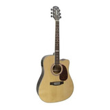 Violão Eletroacústico Giannini Performance Gf-1d Ceq Abeto Natural Direita