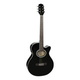 Violão Eletroacústico Giannini Performance Gsf-1d Ceq Tília Black Direita
