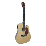 Violão Eletroacústico Marquês Vaeq-01 Tília Natural Direita