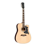 Violão Eletroacústico Michael Galaxy Vm925dtc Natural Satin