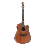 Violão Eletroacústico Strinberg Black Series Sd200c Mogno Fosco
