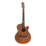 Violão Eletroacústico Strinberg Black Sf200c Mahogany Satin