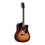 Violão Eletroacústico Tagima Memphis Md 18 Tília Sunburst Direita