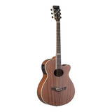 Violão Eletroacústico Tagima Serie Mahogany Dallas Mahogany Natural