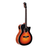 Violão Eletroacústico Tagima Série Tw Tw-29 Eq Drop Sunburst Satin
