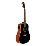 Violão Eletroacústico Tagima Tw-25 Eq Abeto Black Direita