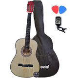 Violão Estudante Iniciante+afinador + Palheta + Capa Oferta