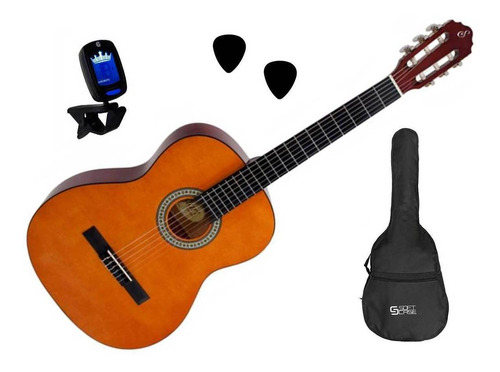 Violão Giannini Acústico Nylon Start N-14 + Capa Nf E Gtia