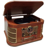 Vitrola Spazio Vitrola Vinil Cd K7 Bluetooth Retrô Vintage