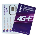 Vivo Chip 4g Pré Pago Ativa Qualquer Ddd Do Brasil 11 Ao 99
