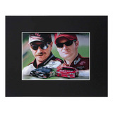  Xqartstudio Dale Earnhardt Sr E Jr Retrato Nascar Racing St