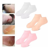 A 3 Pares De Meias Esfoliantes De Gel Hidratante Spa S