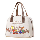 A Bolsa Térmica Snoopy Lunch Box É Adequada Para Estudantes