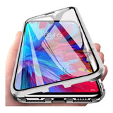 A Capa Magnética De Vidro Dupla Face Para Samsung Galaxy