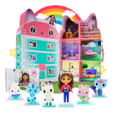 A Casa Mágica Da Gabby Dollhouse 6 Figuras 1 Livro