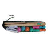 A Conjunto De Croquet Para 4 Jogadores Esporte Ao Ar Livre