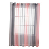 A Cortina De Tule Transparente Para Janela Porta Deslizante