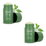 A Máscara De Limpeza De Pele Green Mask Stick Remove O
