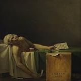 A Morte De Marat Jornalista Radical Assassinado Na Revolução Francesa 1793 Pintura De Jacques Louis David Na Tela Em Vários Tamanhos 105 Cm X 80 Cm Tamanho Da Imagem 