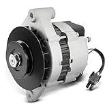 A Premium Alternador Compatível Com Bobcat 1080C 1213 225 231 2400 3022 E Caterpillar GC35K GC40K Clark 2000 440B 543B E Mitsubishi FGC35K FGC45K 12V 55A 1 Groove Polia No Sentido