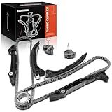 A Premium Conjunto De 9 Peças De Kit De Corrente De Sincronização Do Motor Com Trilho Guia E Tensor Compatível Com DOHC 8Cyl 6 2L Compatível Com Ford F 150 2010 2014 Ford F 250 Super Duty