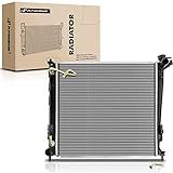 A Premium Conjunto De Radiador De Arrefecimento Do Motor Com Radiador De óleo De Transmissão Compatível Com Kia Sportage 2011 2016 L4 2 0L Transmissão Automática Substituição 253102S200