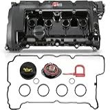 A Premium Kit De Tampa De Válvula De Motor Com Tampa De Enchimento De óleo Compatível Com Mini Cooper 2007 2015 Cooper Paceman 2013 2016 Cooper Countryman 2011 2016 L4 1 6L Gas Sem Motor Turbo 