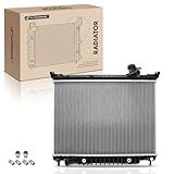 A-Premium Radiador De Arrefecimento Com Trans- Resfriador De óleo Compatível Com Chevy Trailblazer 2002-2009 - Buick Rainier 2004-2007 - GMC Envoy 2002-2009 - Isuzu Ascender - Oldsmobile - Saab- Substituição - 15179051