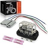 A Premium Resistor De Motor Soprador HVAC Com Kit De Chicote De Fios Compatível Com Veículos Jeep Cherokee 1984 1996 Comanche 1986 1992 Wagoneer 1984 1990 Substituição 55036000 56000522