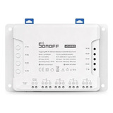 A Sonoff 4ch Pro R3 Wifi E Rf 433mhz Comutador Inteligente